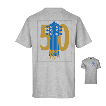 Årets Tønder Festival T-shirts 2024 Grå - Unisex Fit